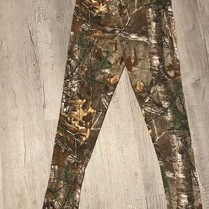 Realtree Woodland Camo women’s Leggings - Brown & Green